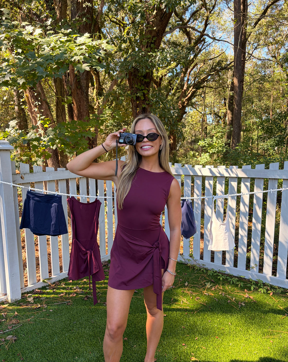The Bordeaux Wrap Dress