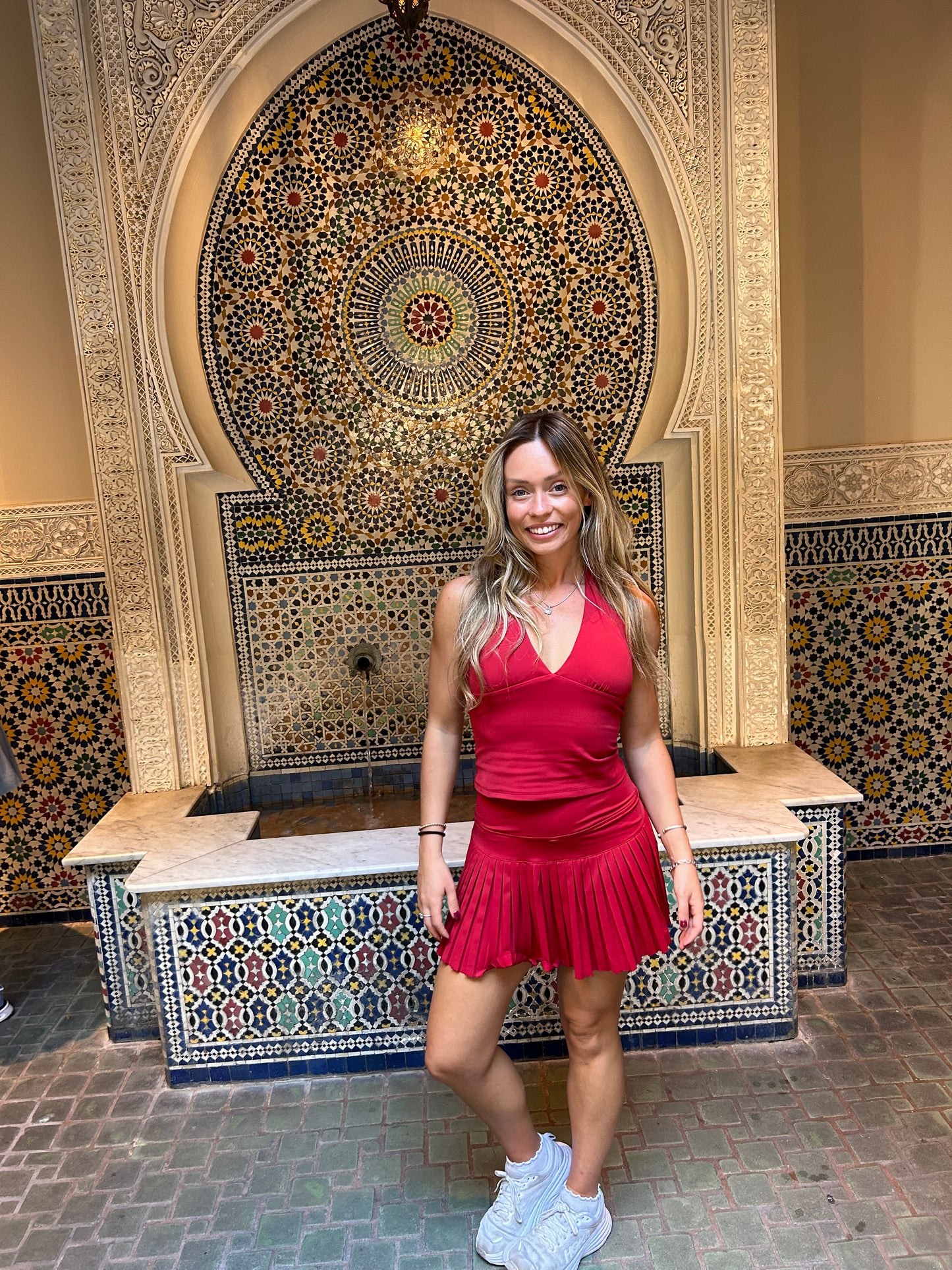 Scarlett Pleated Skort