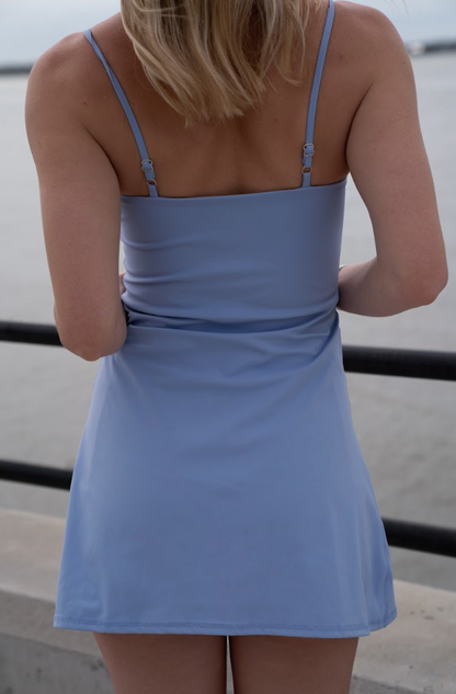 Play All Day Dress in Light Blue