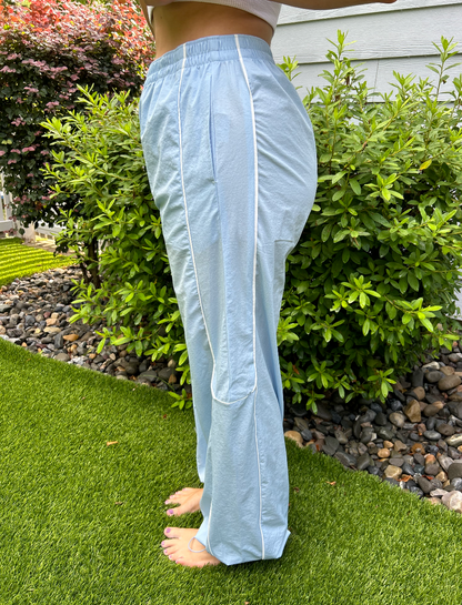Powder Blue Track Pant